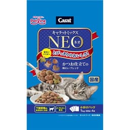 キャラットミックスネオ　かつお仕立ての味わいブレンド