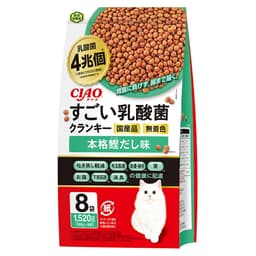 チャオ　すごい乳酸菌　クランキー　本格鰹だし味