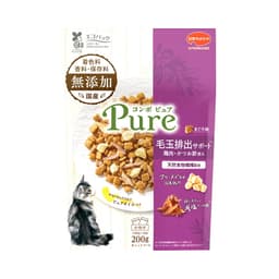 コンボ　ピュア　キャット　毛玉排出サポート　まぐろ味・鶏肉・かつお節添え