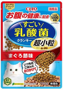 チャオ　すごい乳酸菌　クランキー　超小粒　まぐろ節味