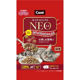 キャラットミックスネオ　お肉とお魚味のよくばりブレンド